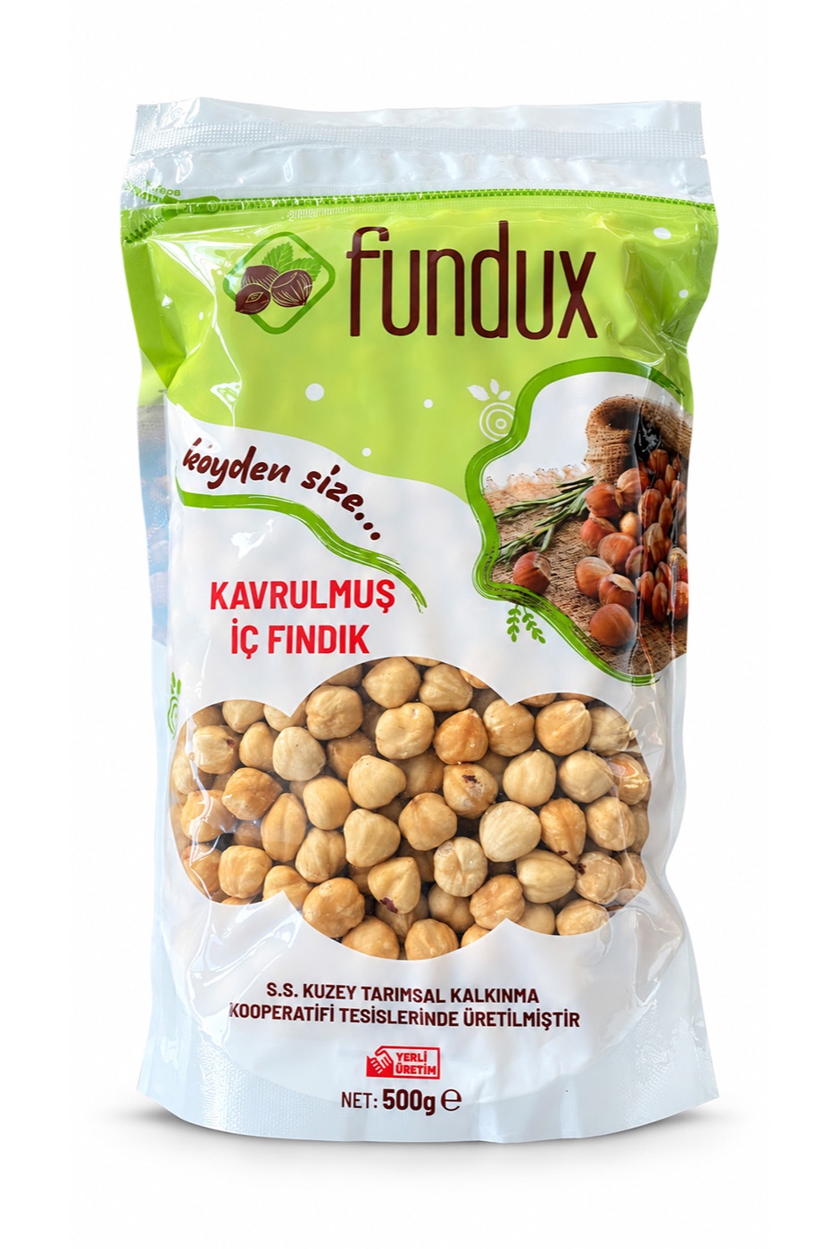 Kavrulmuş İç Fındık 500 Gr