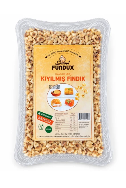 Kıyılmış Fındık 170 gr.