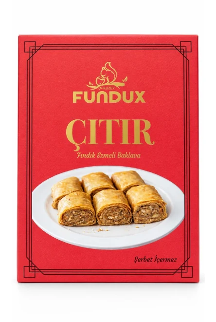 Çıtır Fındık Ezmeli Baklava (Şerbetsiz Tüketilir) 160 gr.